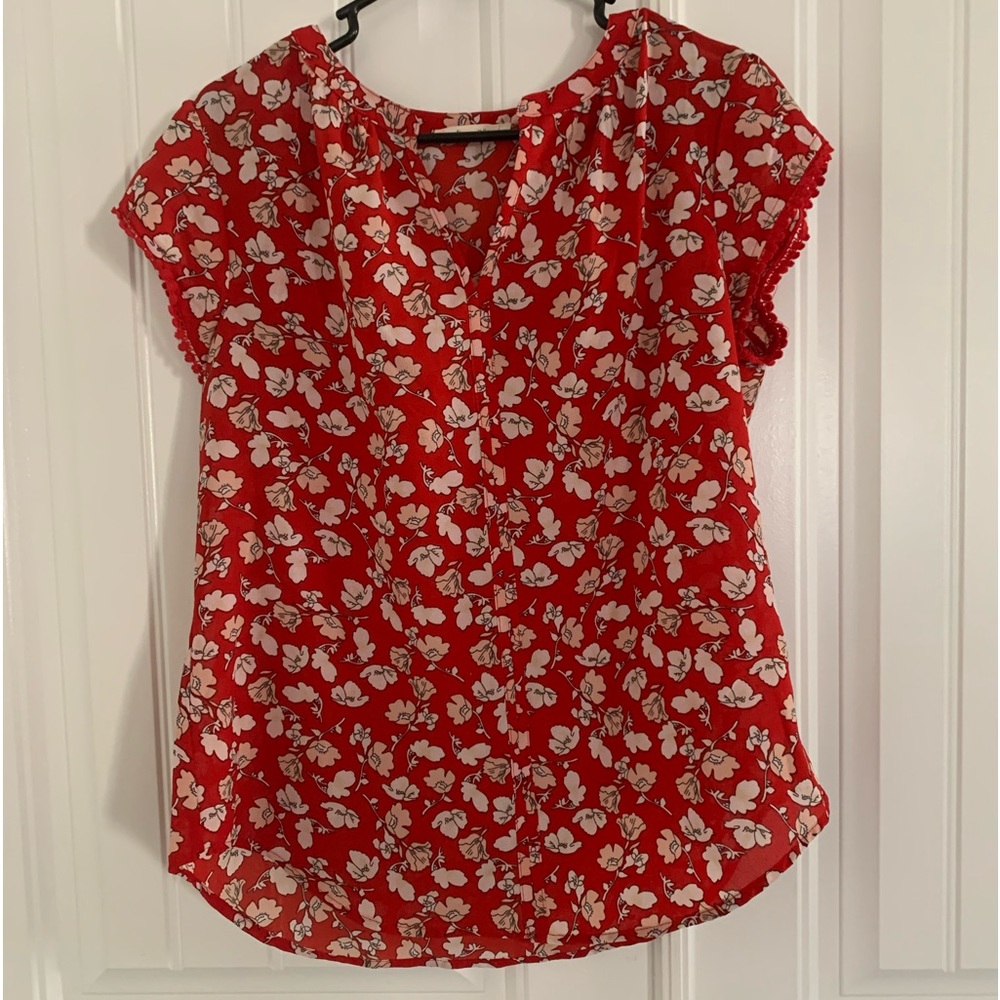 Capped sleeve top
